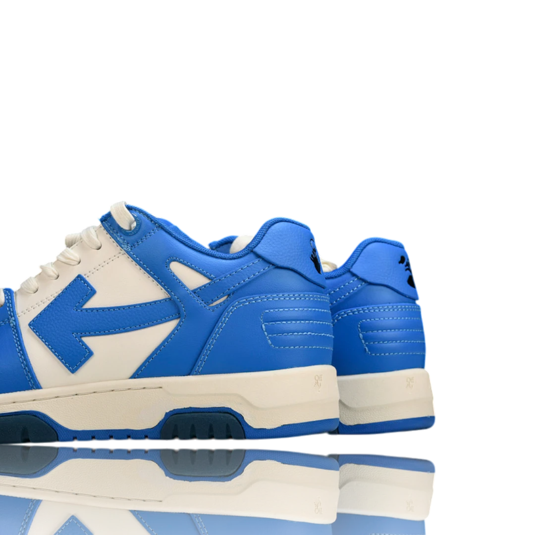 Off-White Out Of Office Low Top 'White Blue'
