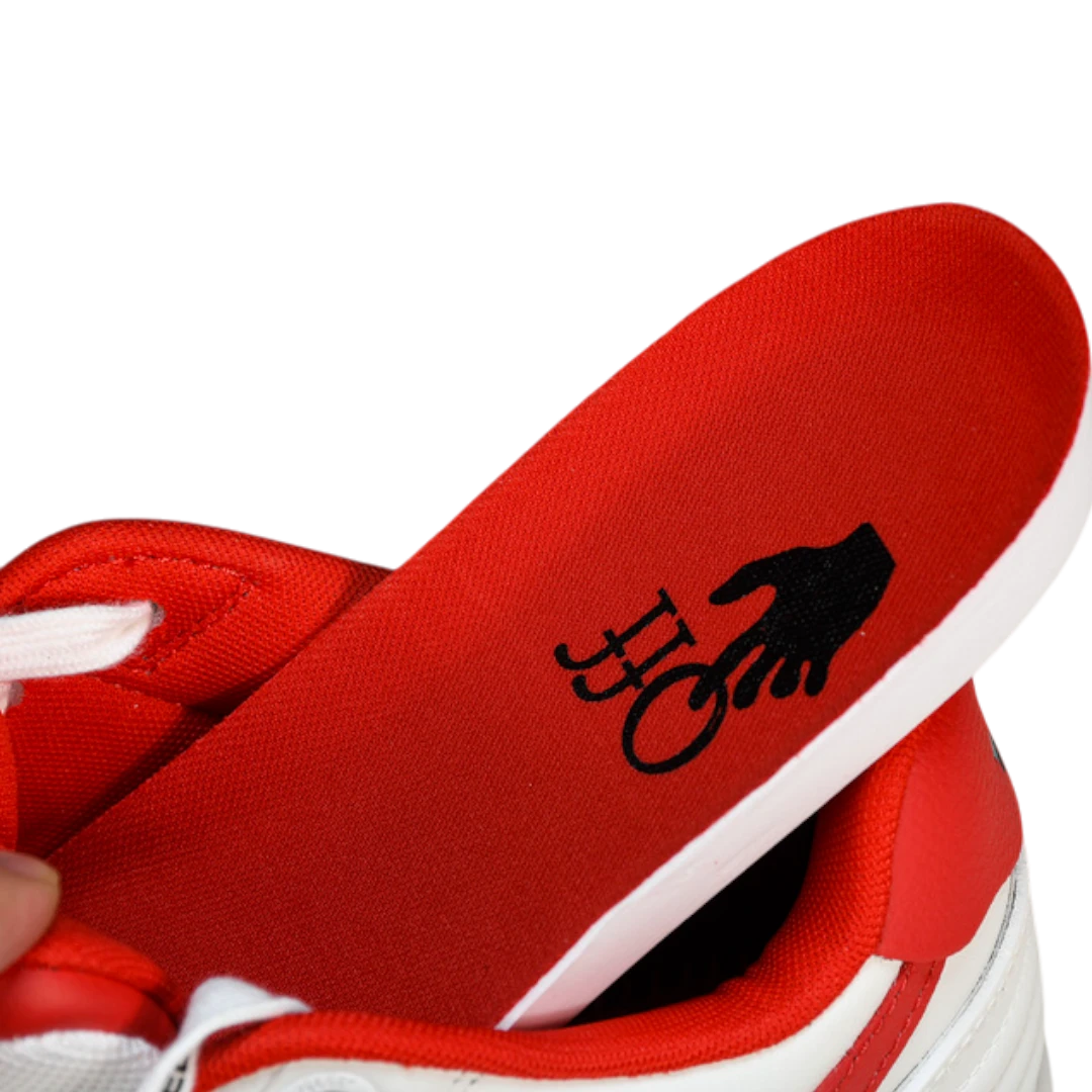 Off-White Out Of Office Low Top 'Red White'