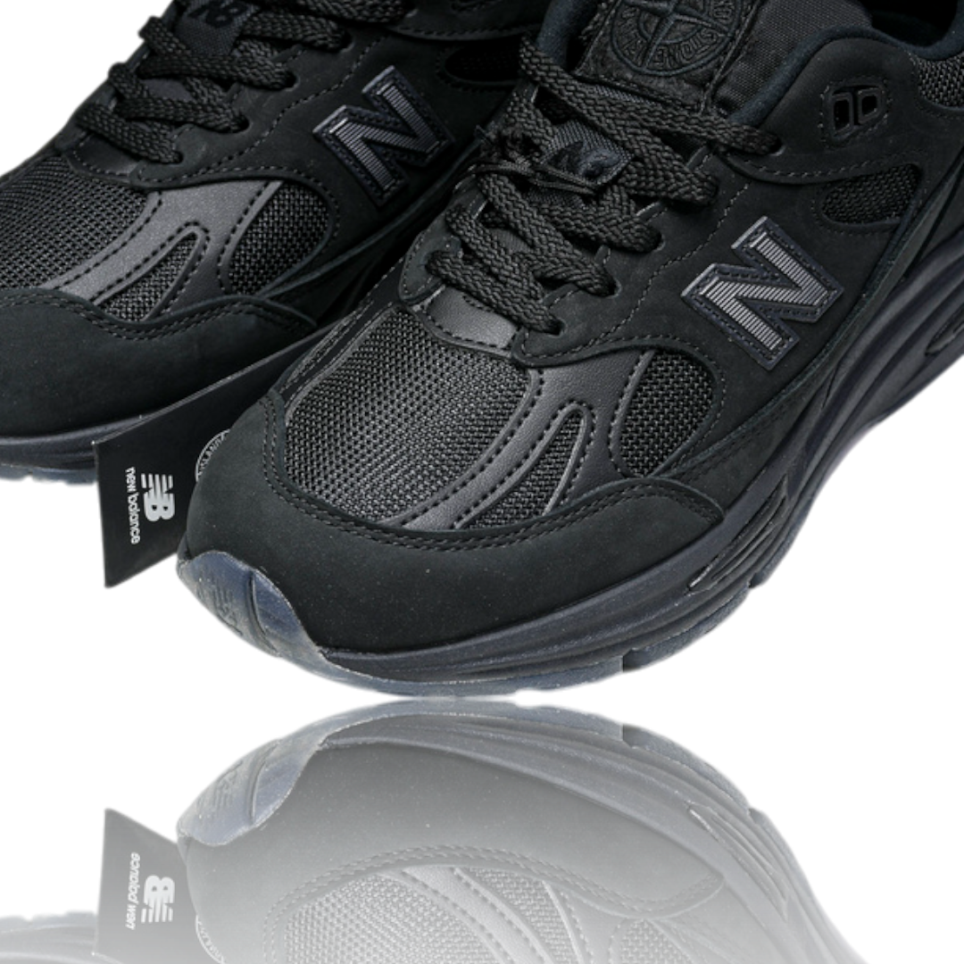 NB 991v2 MiUK x Stone Island 'Ghost Pack Black'