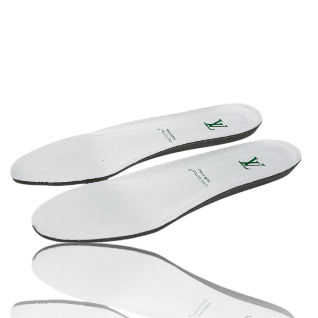 Louis Vuittоп Trainer Low 'Monogram Denim White Green'