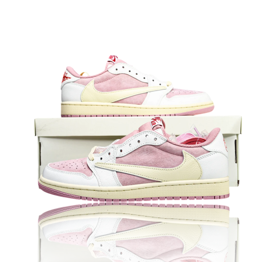 Travis Scott x AJ1 Low OG 'Shy Pink'