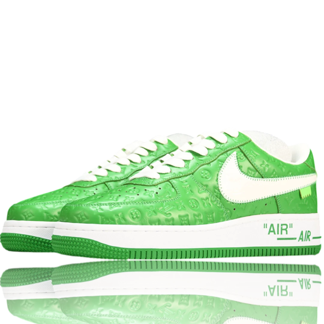 Louis Vuittоп x AF1 By Virgil Abloh 'White Green'
