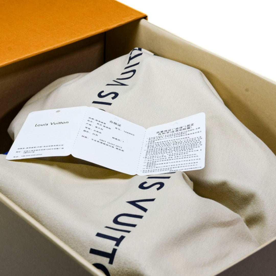 Louis Vuittоп Trainer Low 'Monogram Denim White Blue'