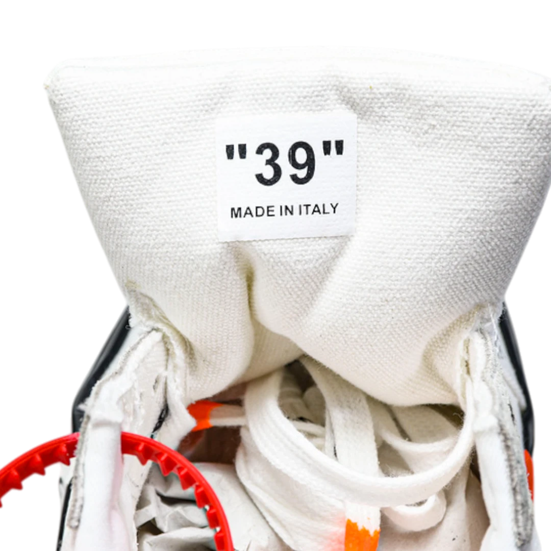 Off-White Vulc Low 'White' (‘C 2018)  Old Stripes