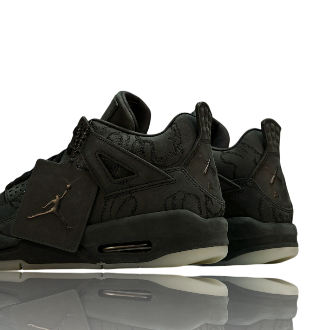 KAWS x AJ4 Retro 'Black'