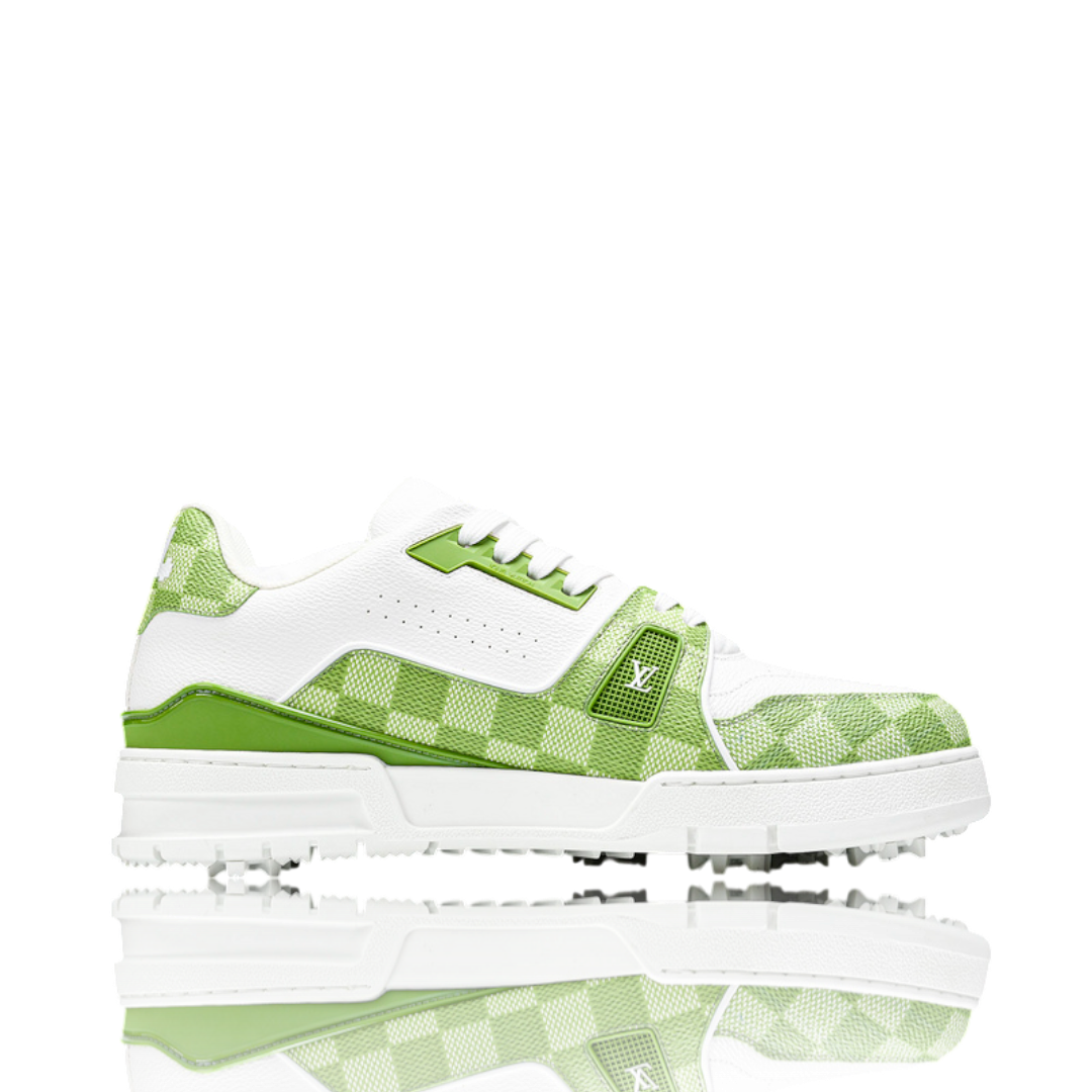 Louis Vuittоп Trainer Golf Shoes Low By Tyler, The Creator 'Green Damier'