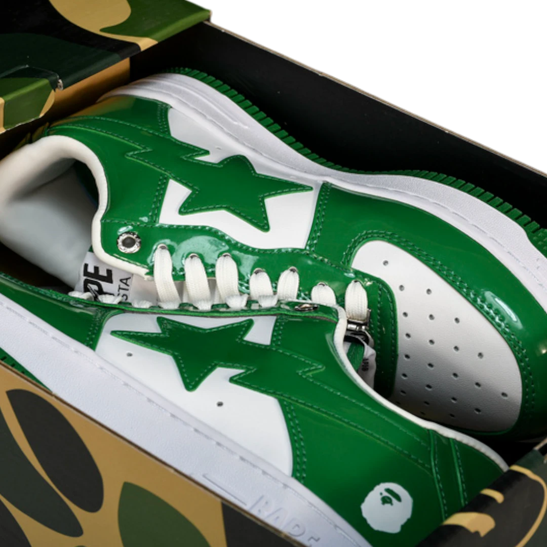 A Bathing Ape Bapesta 'Green'