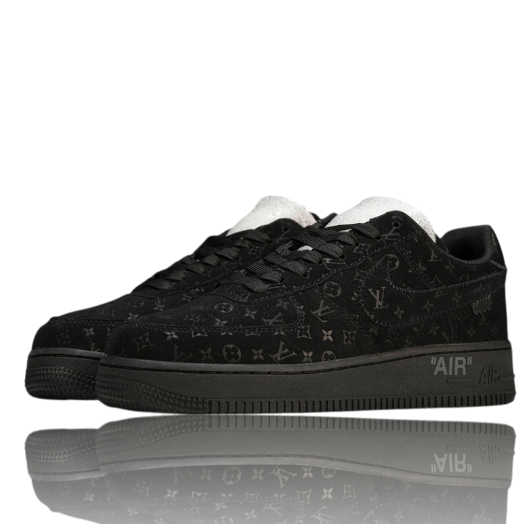 Louis Vuittоп x AF1 By Virgil Abloh ‘Black’