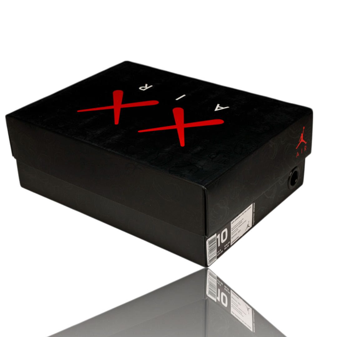 KAWS x AJ4 Retro 'Black'