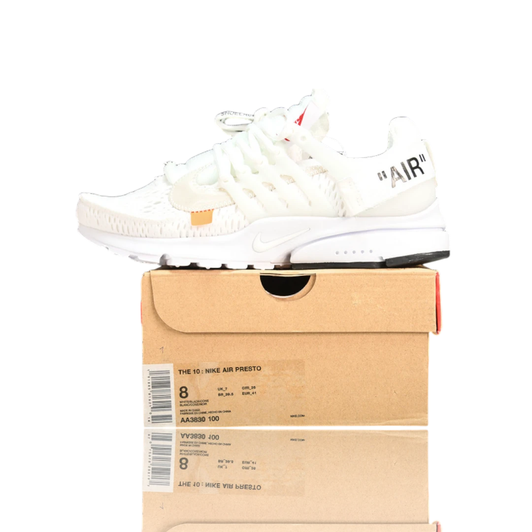 Off-White x Air Presto 'White' (2018)
