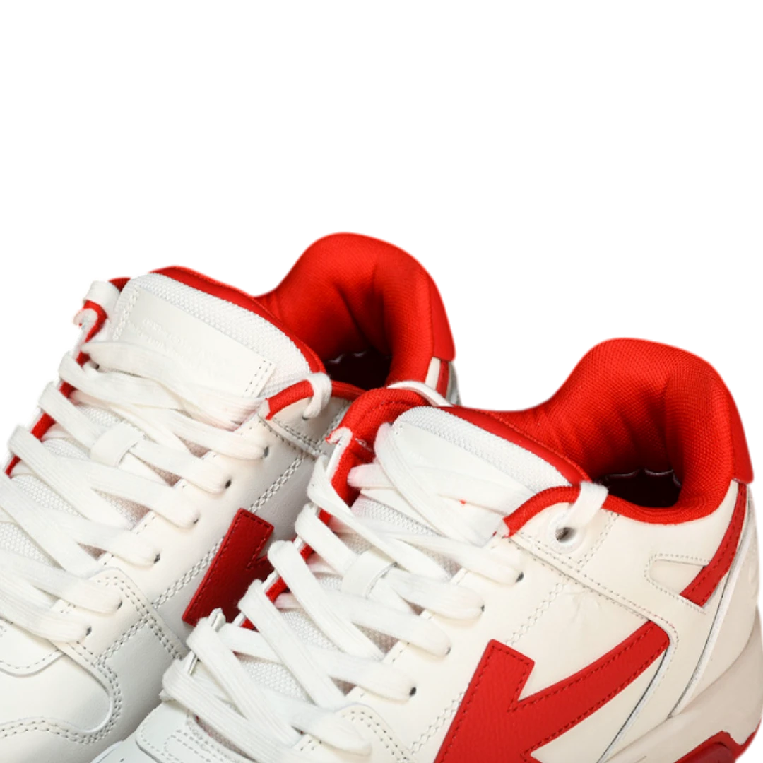 Off-White Out Of Office Low Top 'Red White'