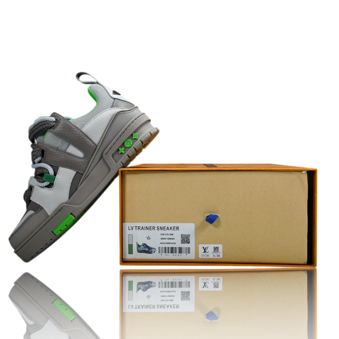 Louis Vuittоп Skate Sneakers by KidSuper 'Grey Green'