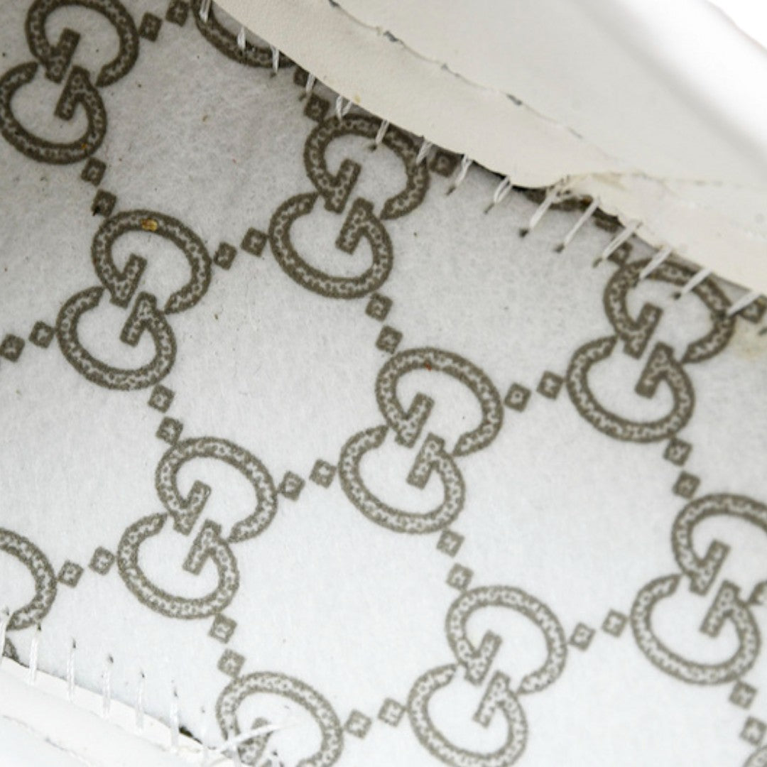 Guссi Ace Web Embossed Monogram 'Beige'