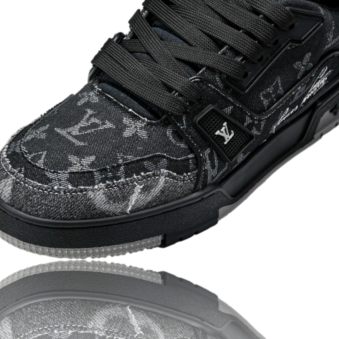 Louis Vuittоп Trainer Low 'Monogram Denim Black'