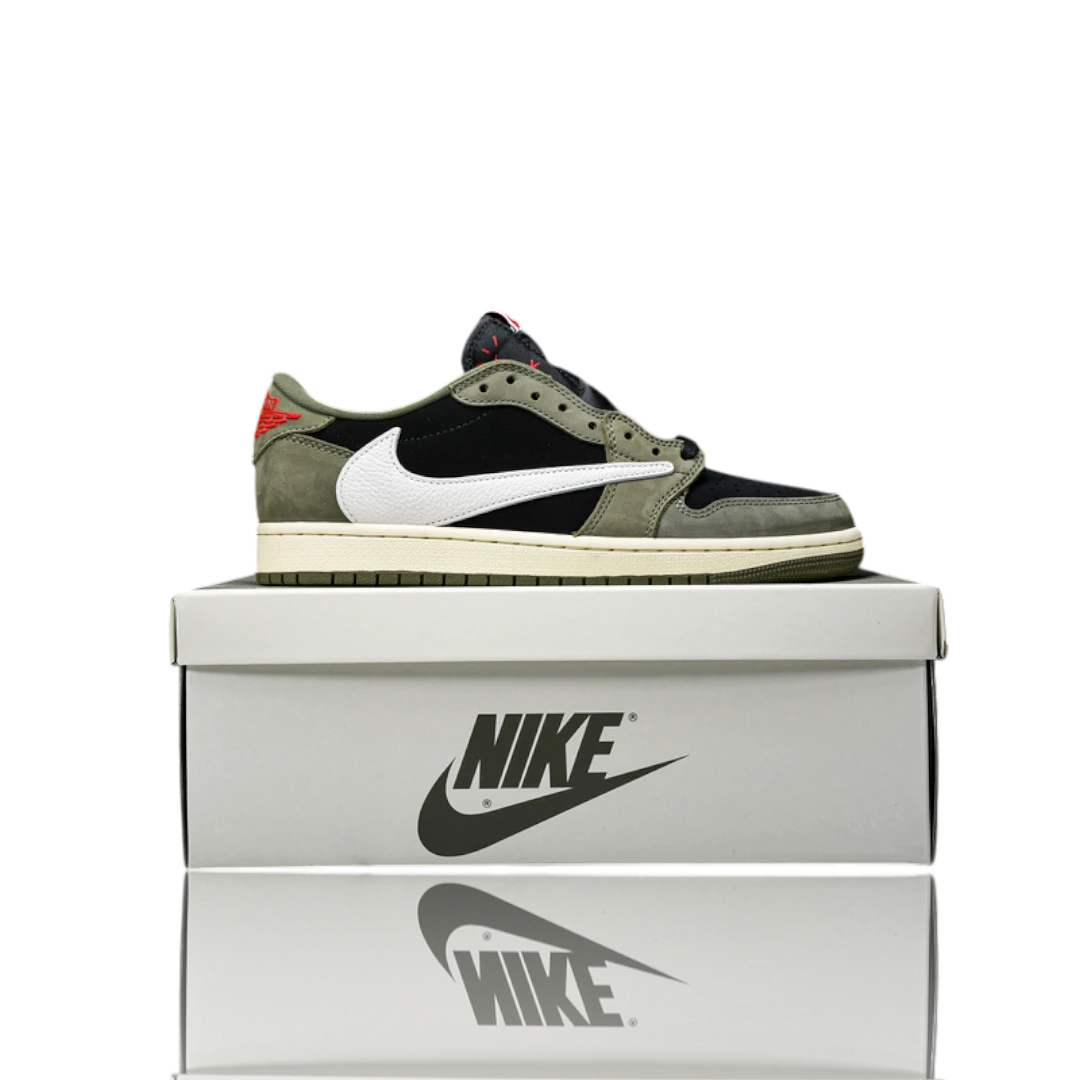 Travis Scott x AJ1 Low OG 'Black Olive'