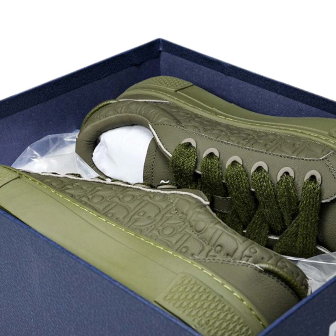 Dlor B33 Gravity Leather 'Oblique Triple Khaki'