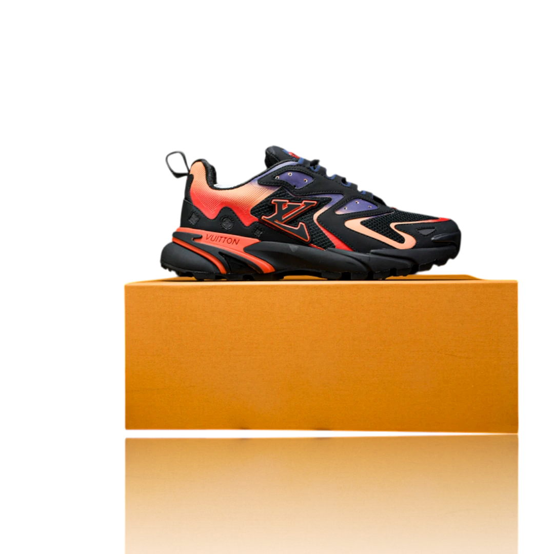 Louis Vuittоп Runner Tatic 'Black Orange Red'