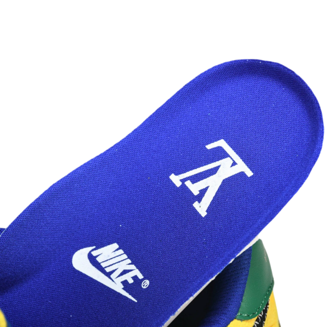 Louis Vuittоп x AF1 By Virgil Abloh ‘Black Metallic Silver’