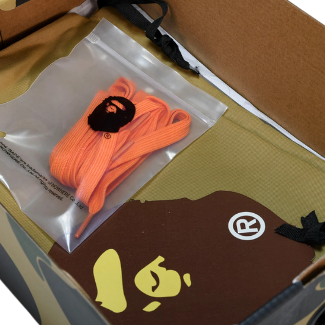 A Bathing Ape Bapesta 'Orange'