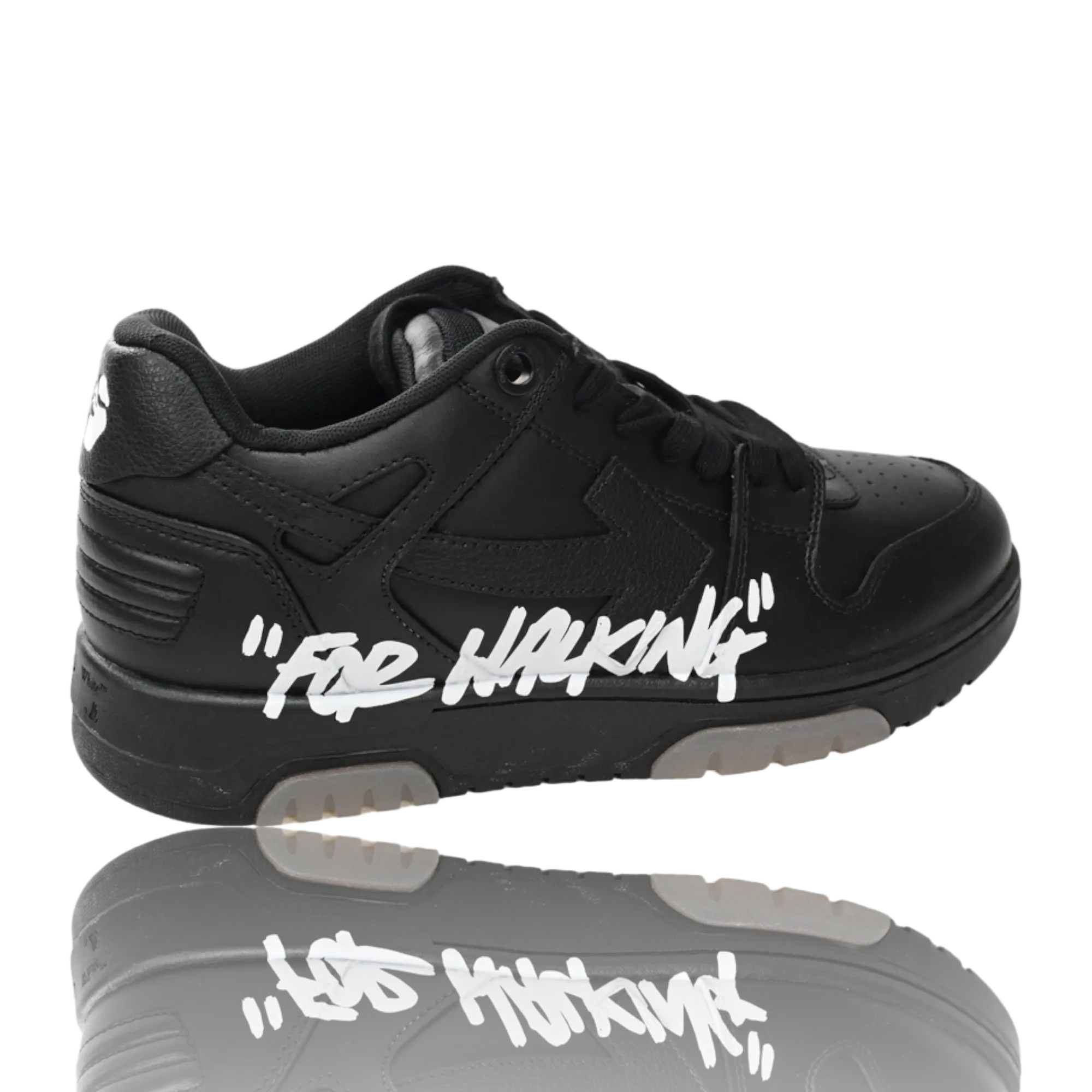 Off-White Out Of Office Low Top 'For Walking' Black White