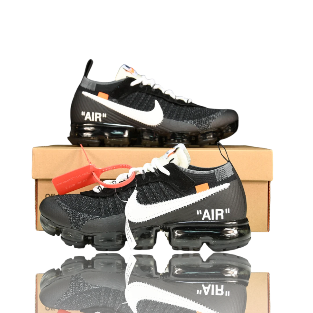Off-White x Air VaporMax 'Black White'