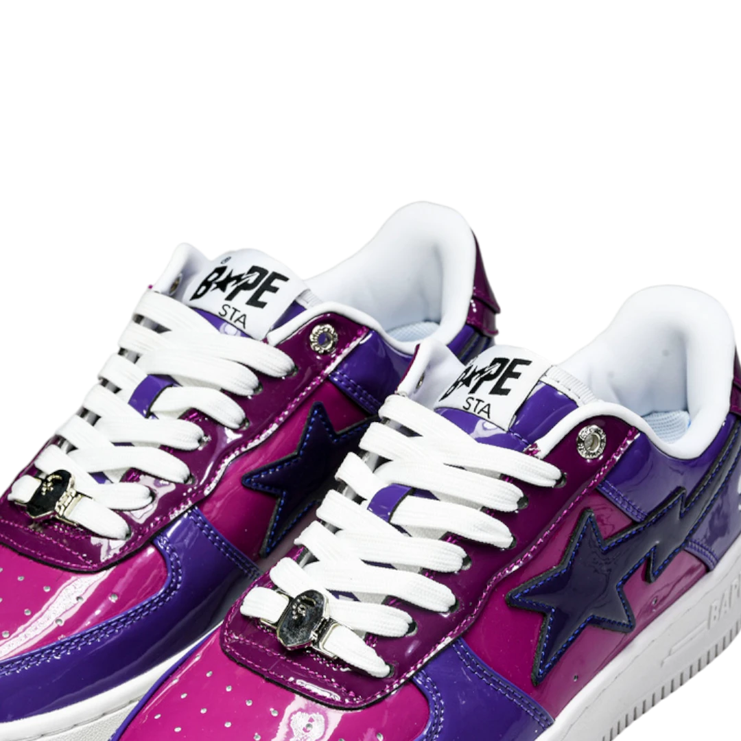 A Bathing Ape Bapesta Color Camo Combo 'Purple'
