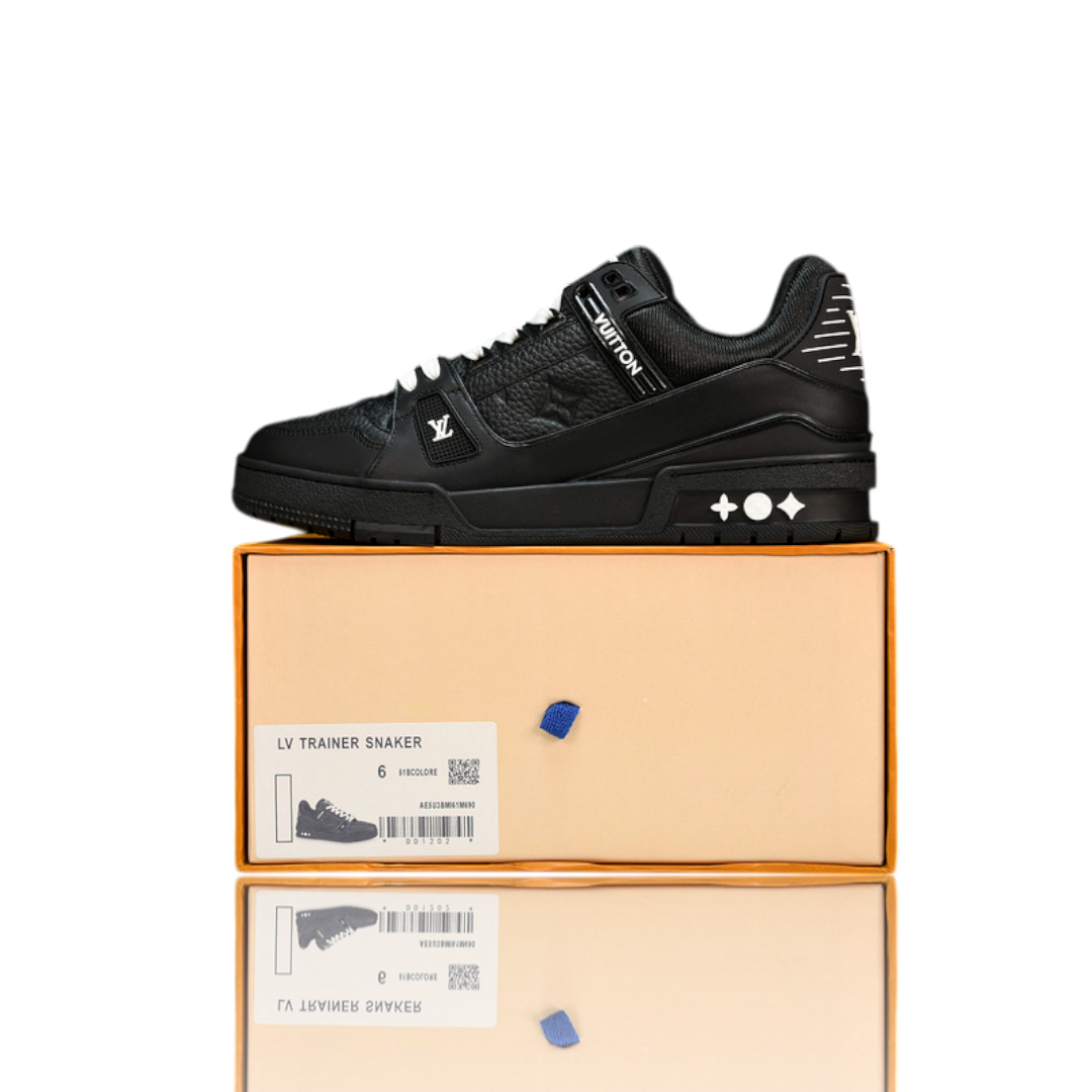Louis Vuittоп Trainer Low 'Monogram Black Embossed'
