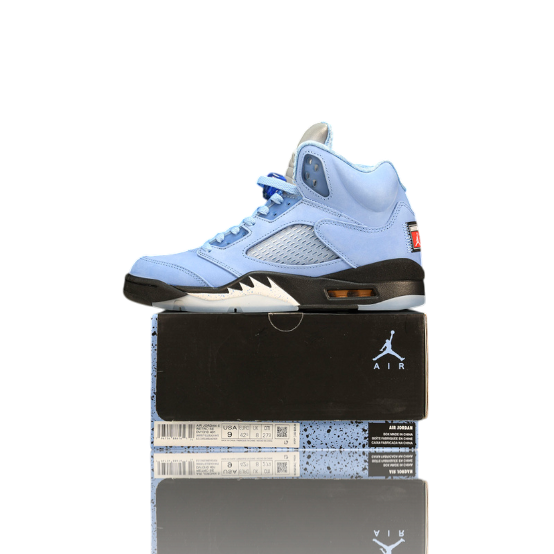 AJ5 Retro UNC 'University Blue'