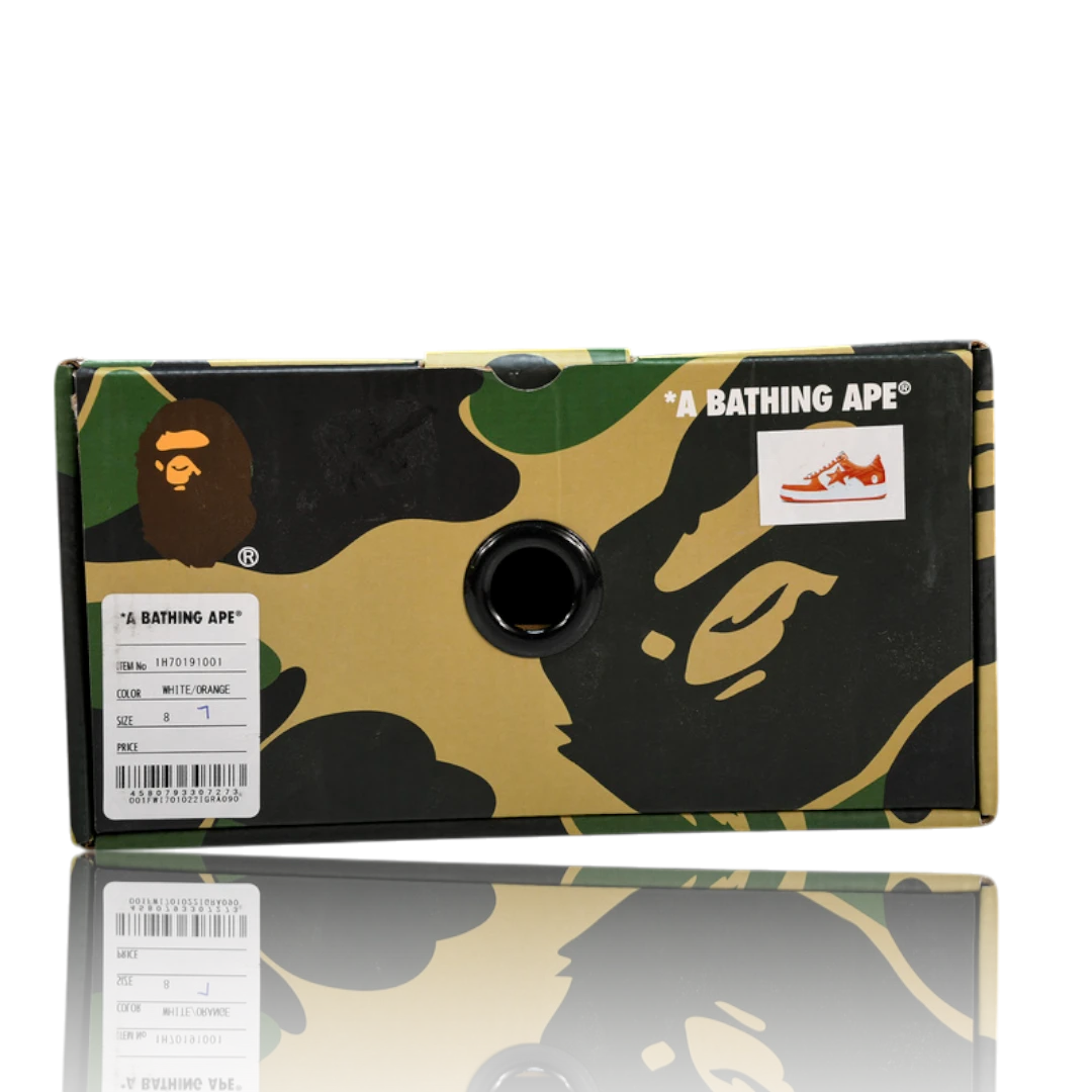 A Bathing Ape Bapesta 'Orange'