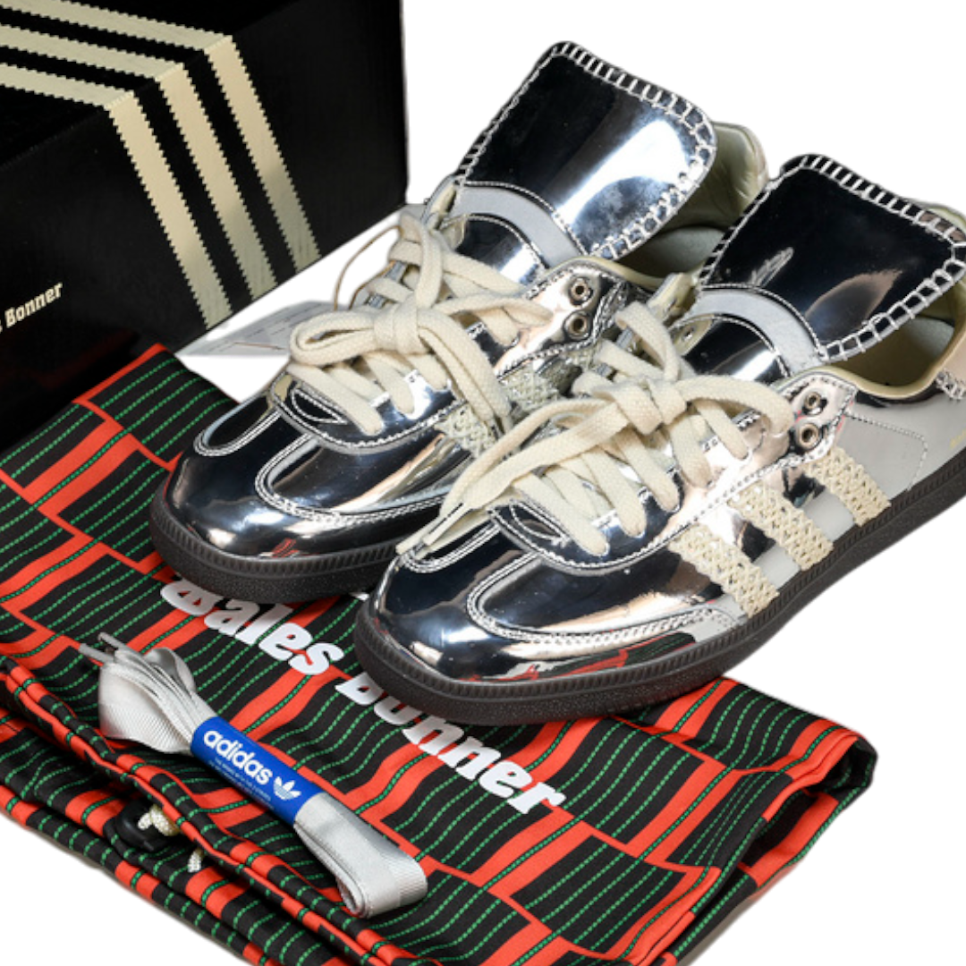 Samba x Wales Bonner 'Silver Metallic'