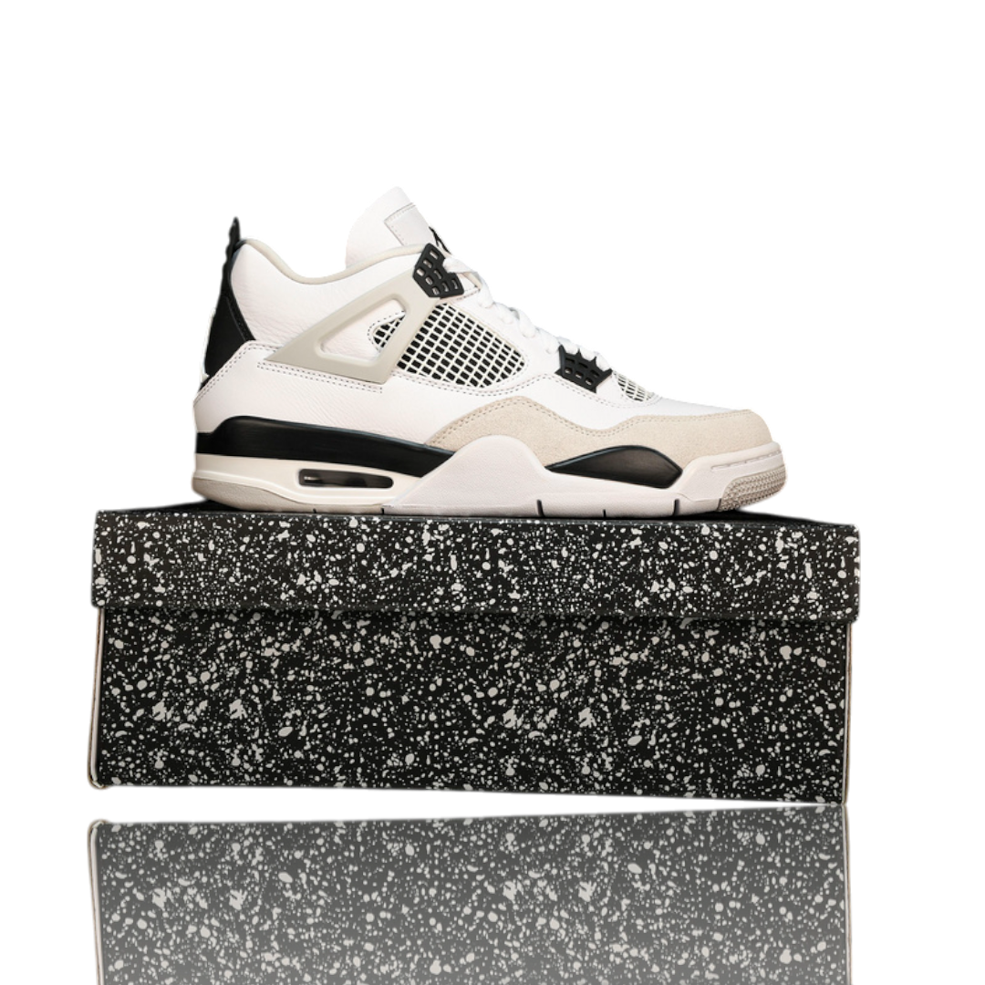 AJ4 Retro 'Military Black'