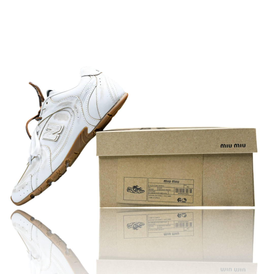 NB 530 SL x Miu Miu 'White Gum'