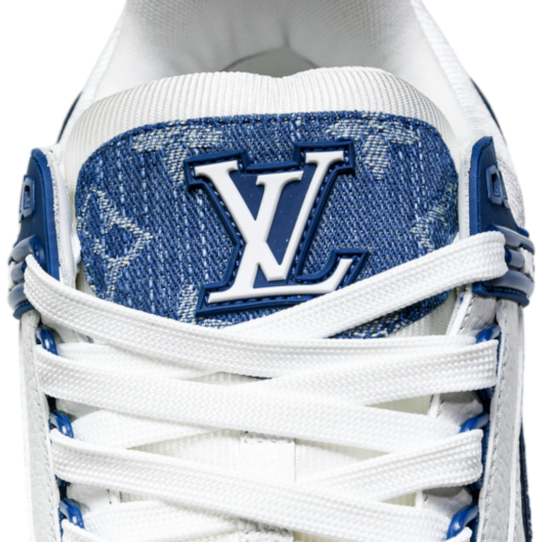 Louis Vuittоп Trainer Low 'Monogram Denim White Blue'