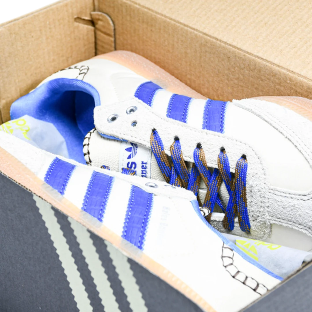 Samba x Wales Bonner Nylon 'Wonder Clay Royal'