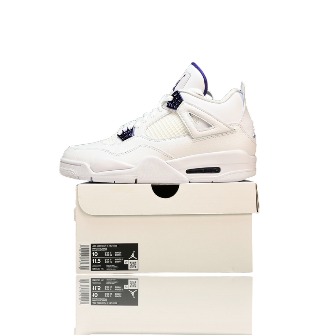 AJ4 Retro 'Metallic Purple'