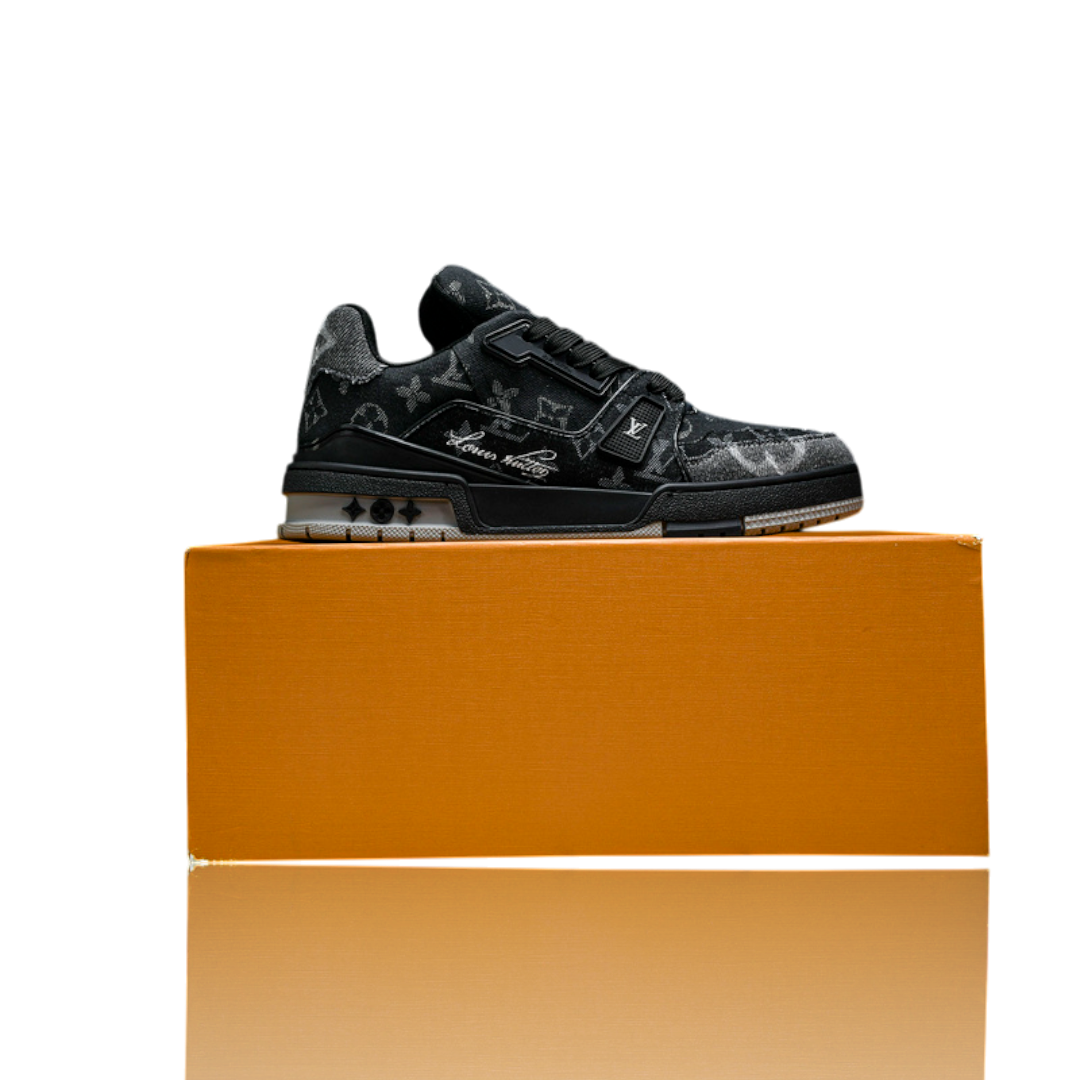 Louis Vuittоп Trainer Low 'Monogram Denim Black'
