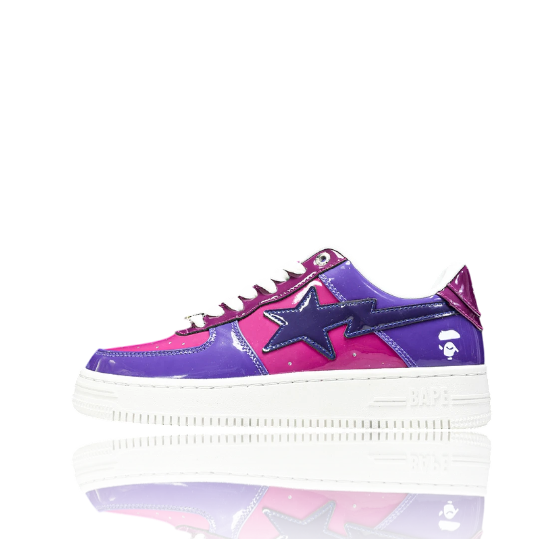 A Bathing Ape Bapesta Color Camo Combo 'Purple'