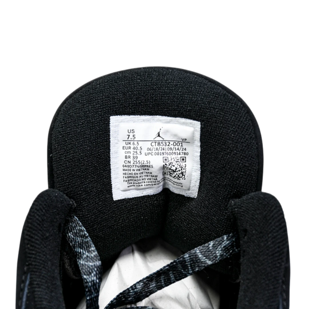 AJ3 Retro 'Black Cat' (2025)