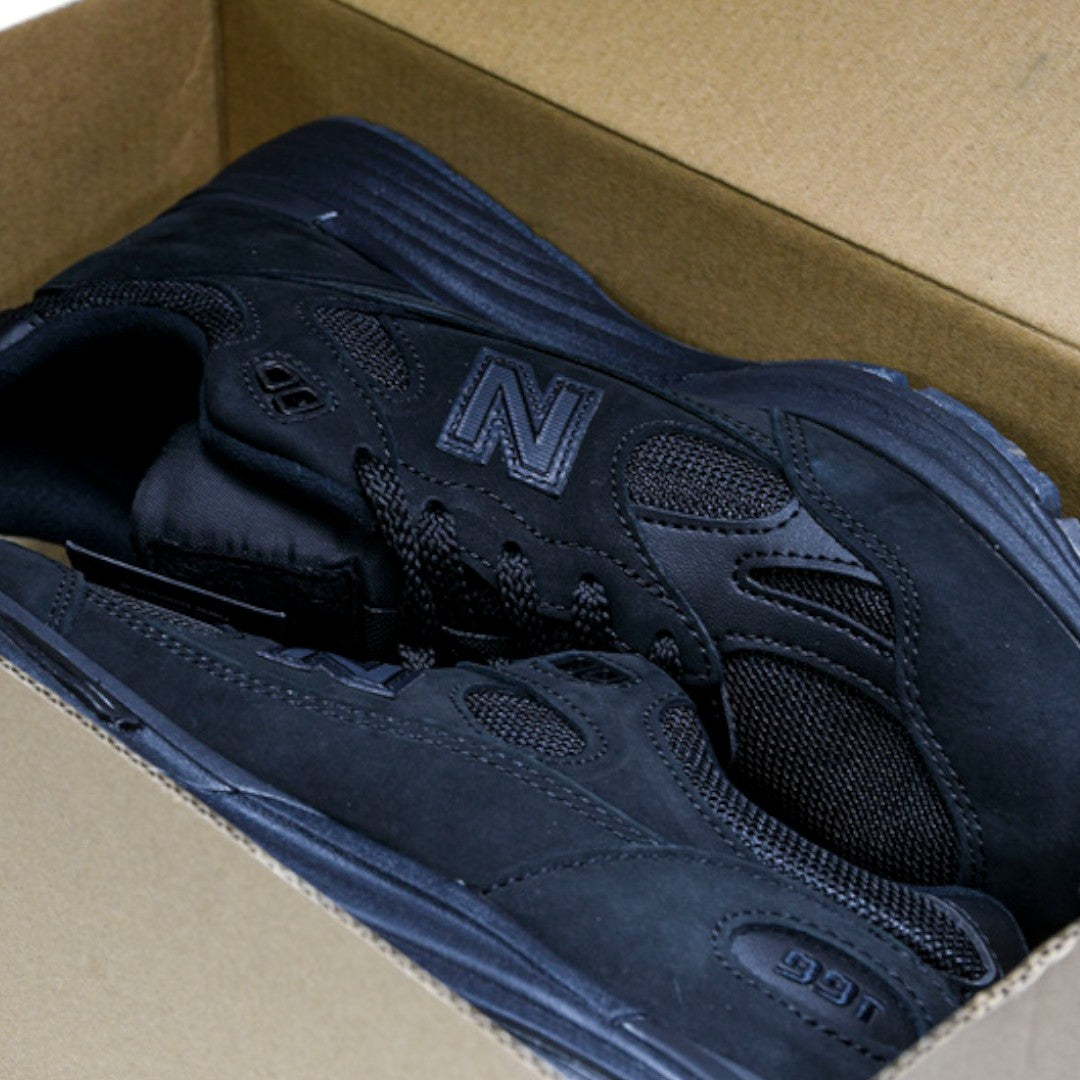 NB 991v2 MiUK x Stone Island 'Ghost Pack Black'