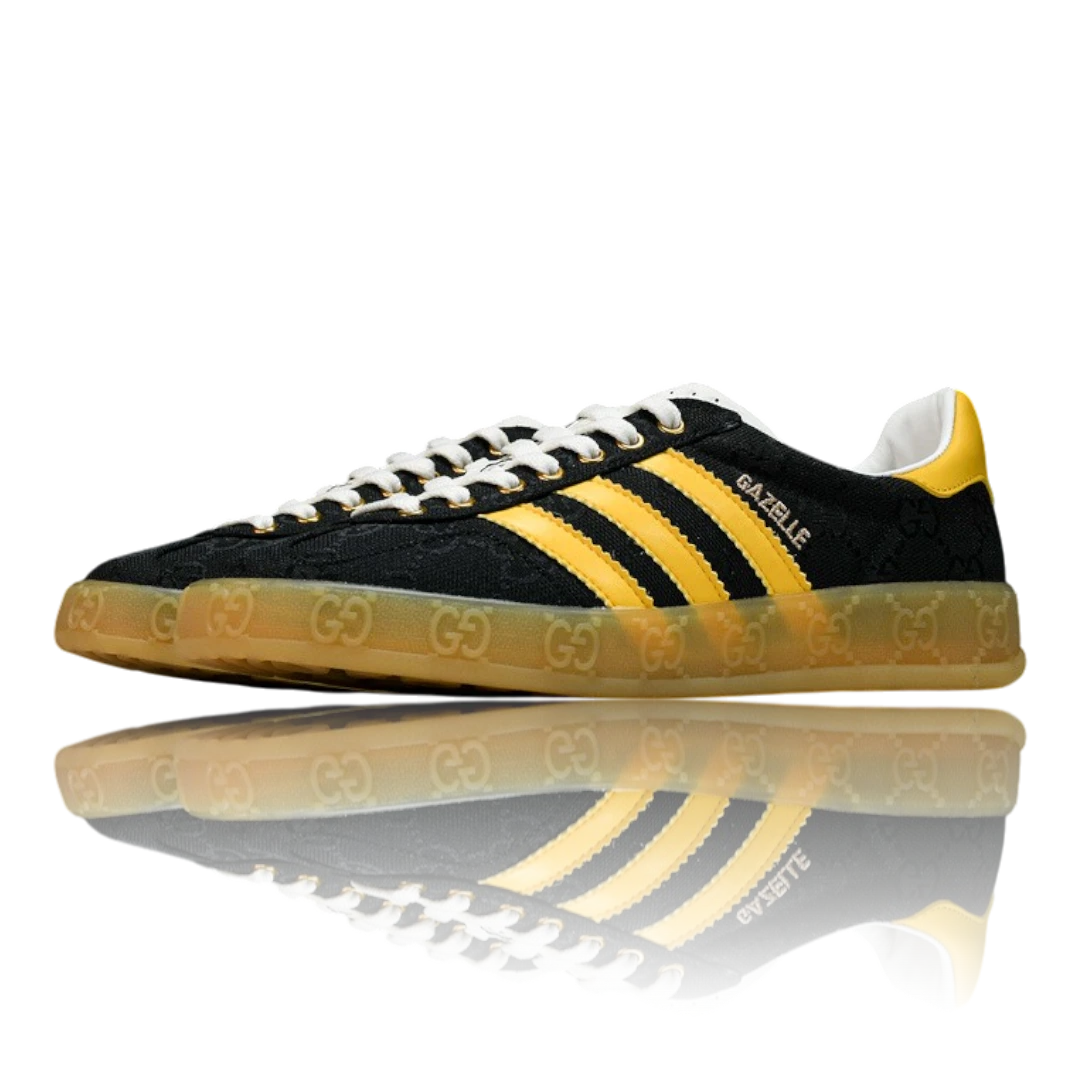 Guссi x Gazelle 'Black GG Monogram'