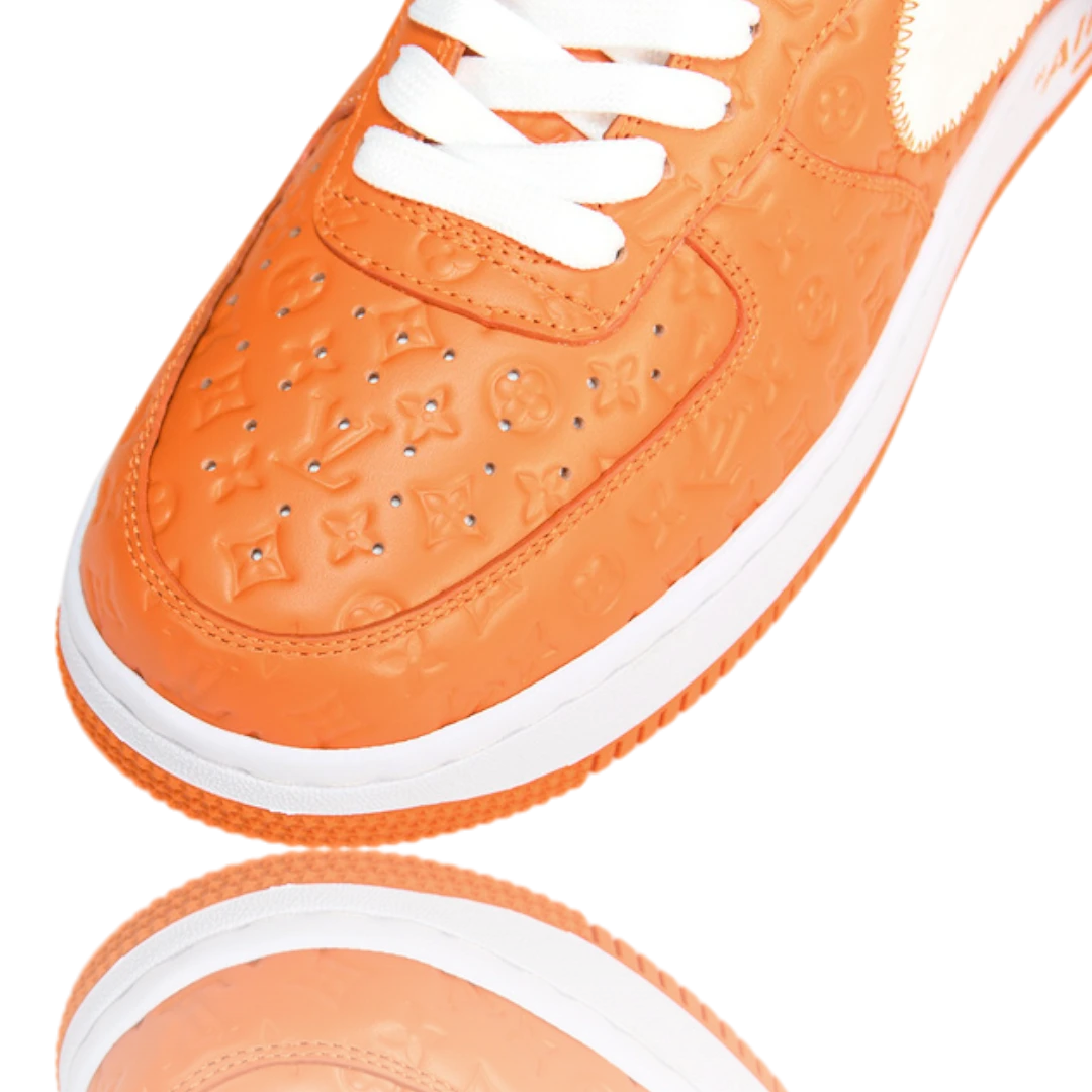 Louis Vuittоп x AF1 By Virgil Abloh 'White Orange'