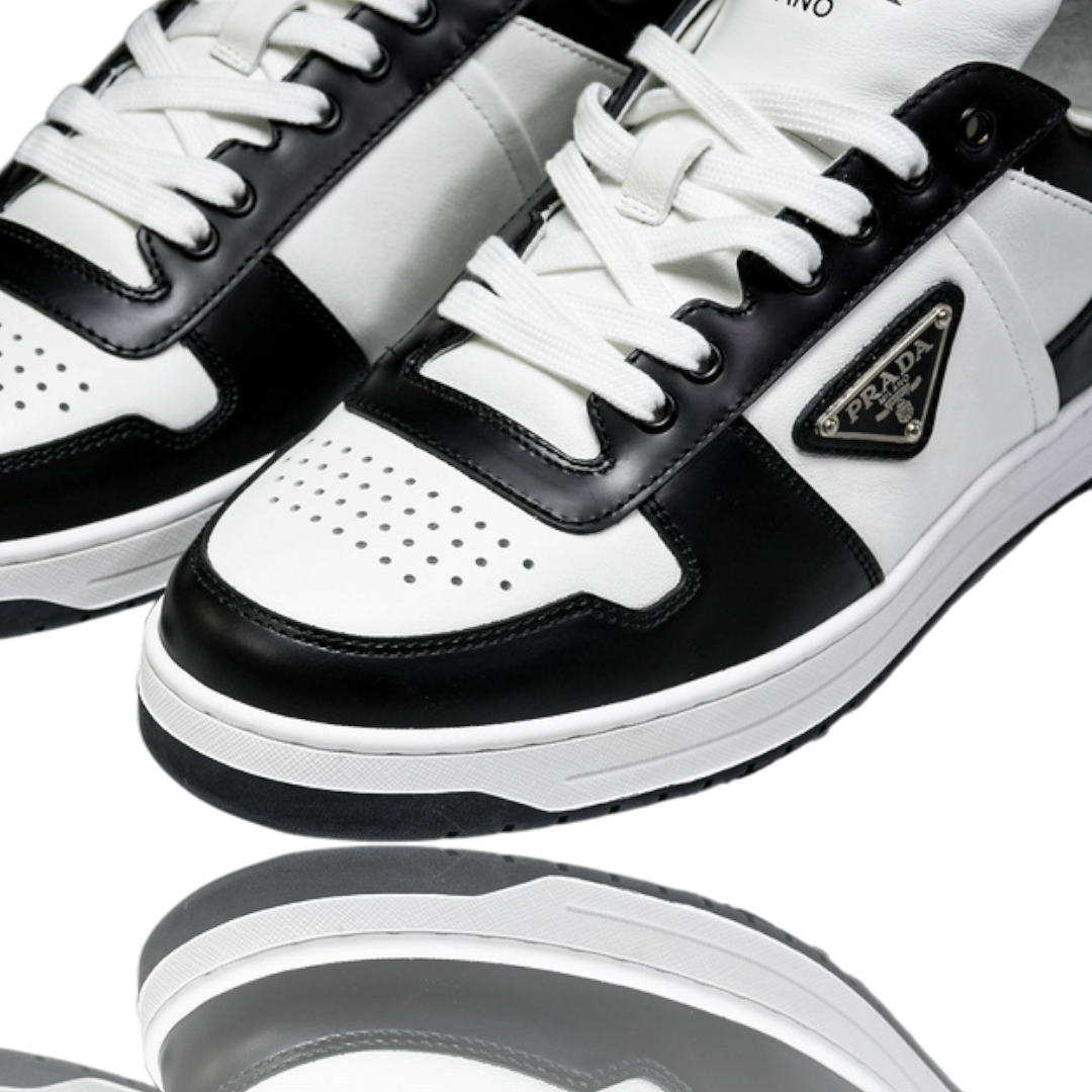 Prada Downtown Sneaker 'Black White'