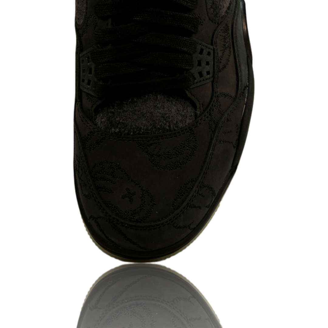 KAWS x AJ4 Retro 'Black'