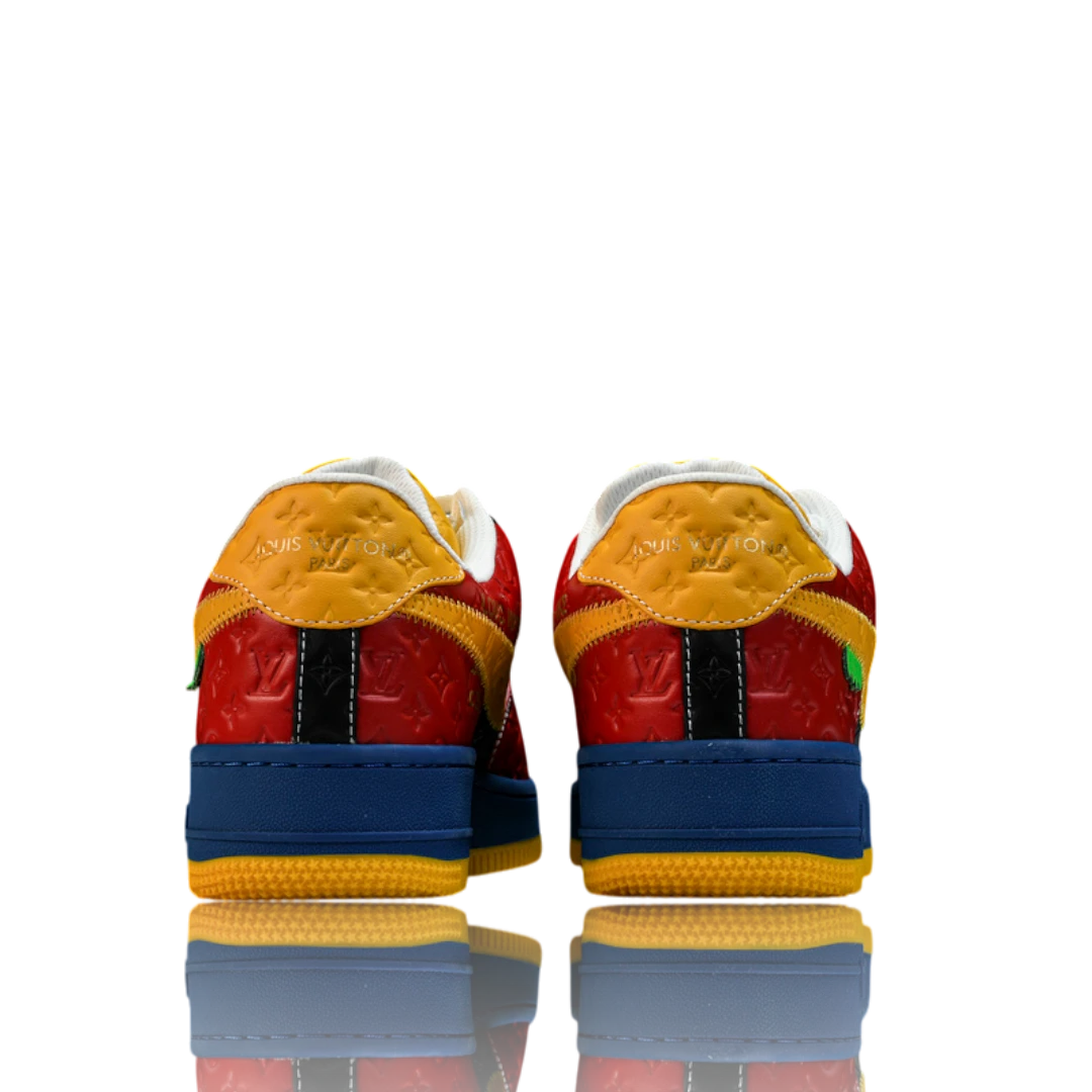 Louis Vuittоп x AF1 By Virgil Abloh 'Red Blue Yellow'