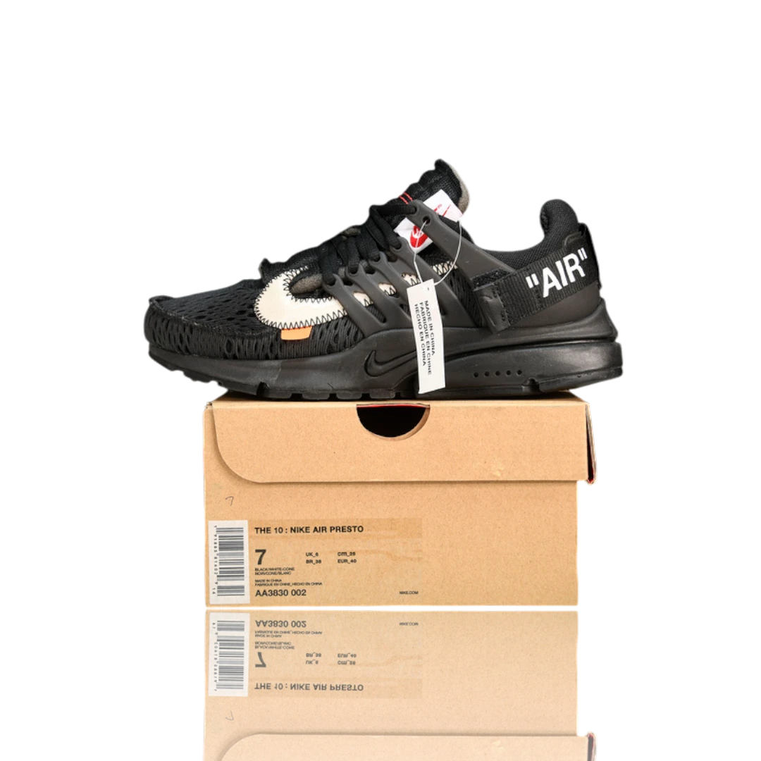 Off-White x Air Presto 'Black' (2018)