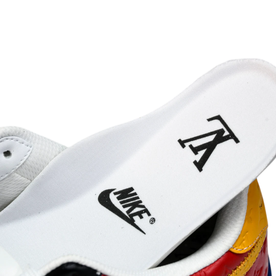 Louis Vuittоп x AF1 By Virgil Abloh 'Red Blue Yellow'