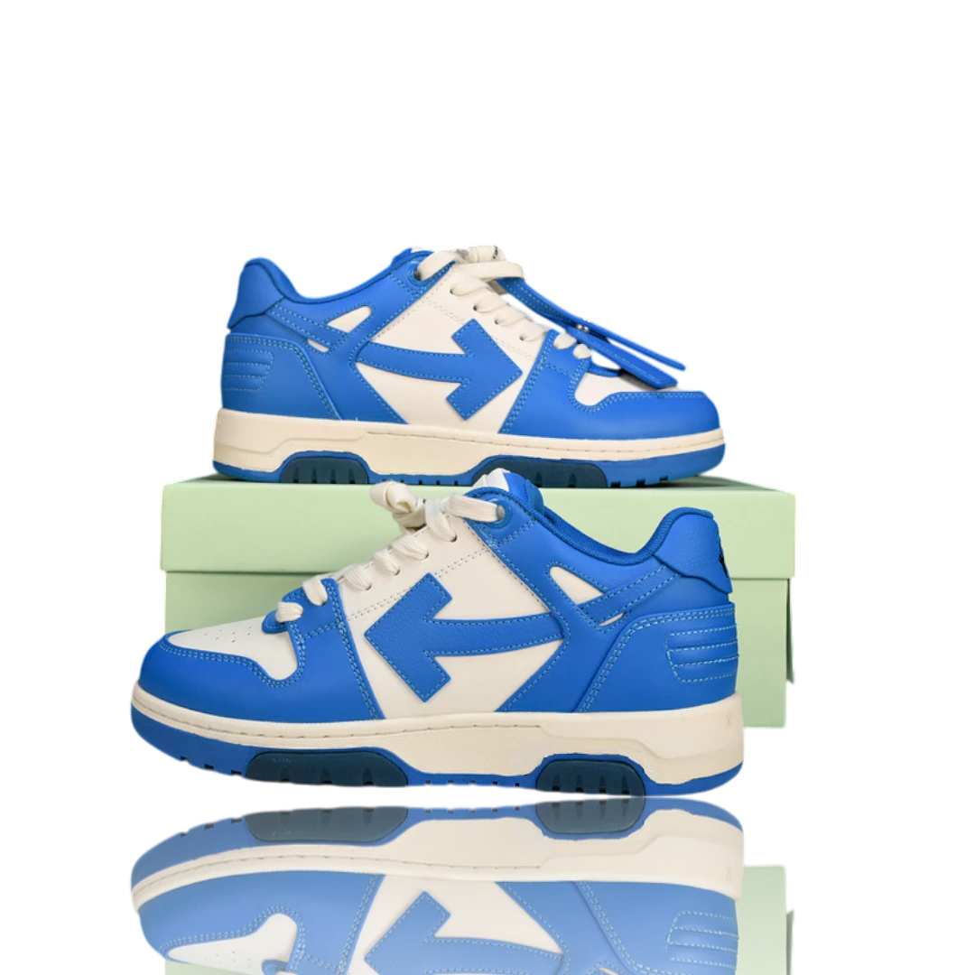 Off-White Out Of Office Low Top 'White Blue'