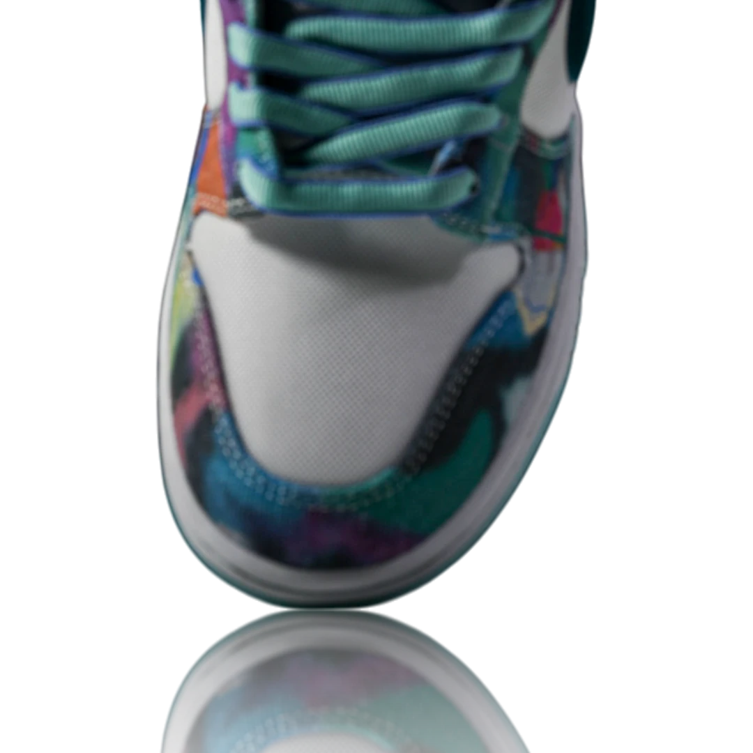 Futura Laboratories x SB Dnk Low 'Bleached Aqua'