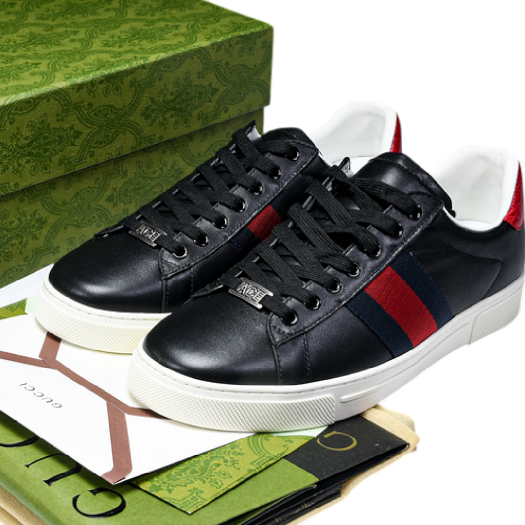 Guссi Ace Web 'Black'