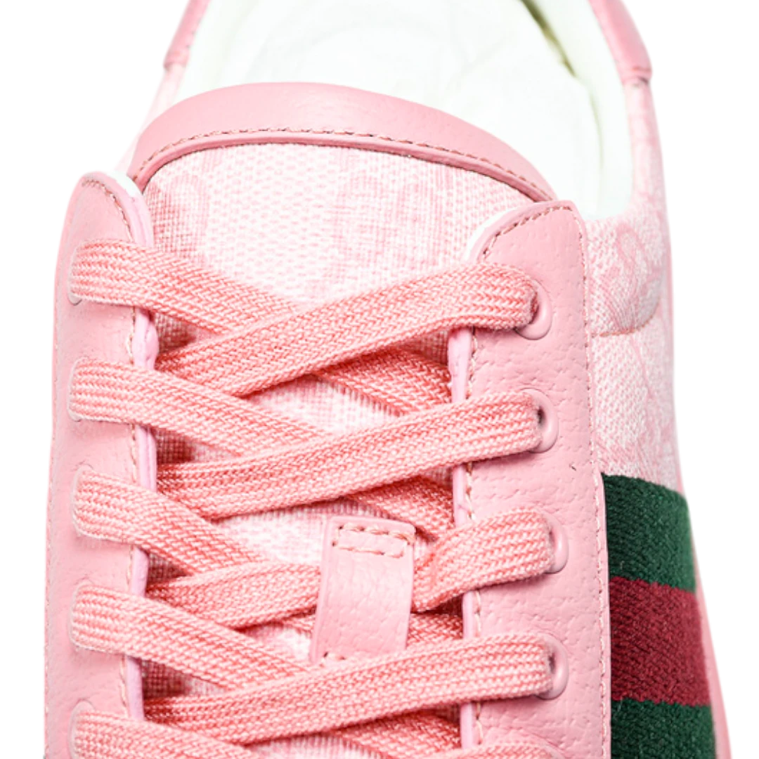 Guссi Ace Web Monogram 'Pink'